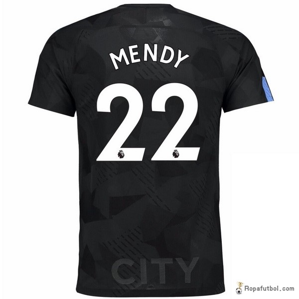 Camiseta Manchester City Replica Tercera Ropa Mendy 2017/18